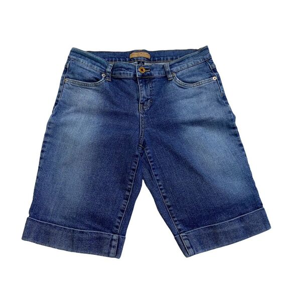 Vintage Tommy Hilfiger Tommy Jeans Denim Bermuda Shorts Flap Pockets Y2K 2005 9 - Picture 2 of 15